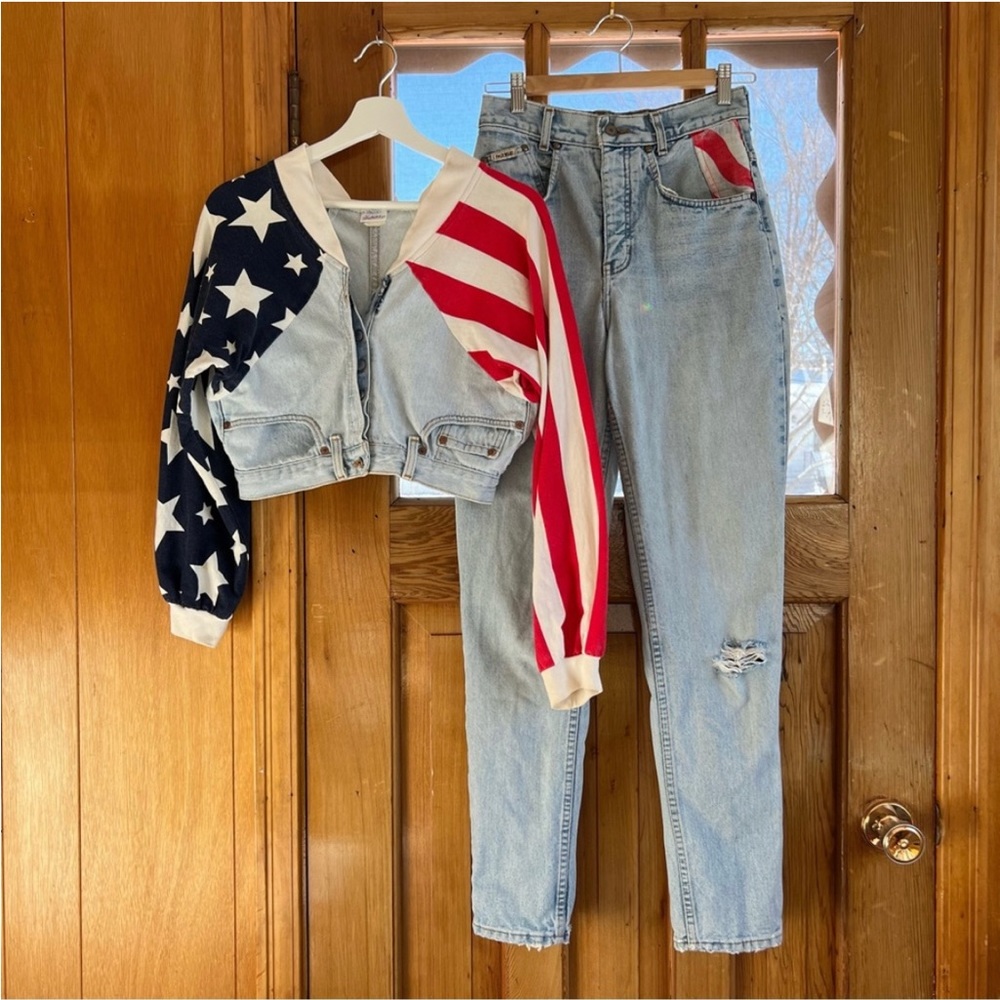Vintage Frederick’s of Hollywood x Levis 2 PC Denim Set